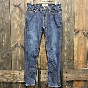 Derek Lam 10 Crosby‎ Jeans Devi Mid-Rise Skinny Ankle Length Medium Denim
